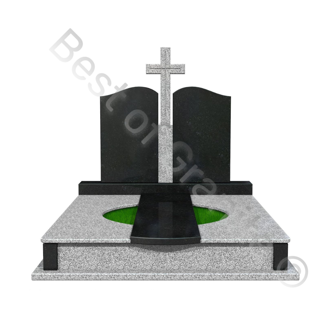 Пам'ятник гранітний подвійний сколе львівська область