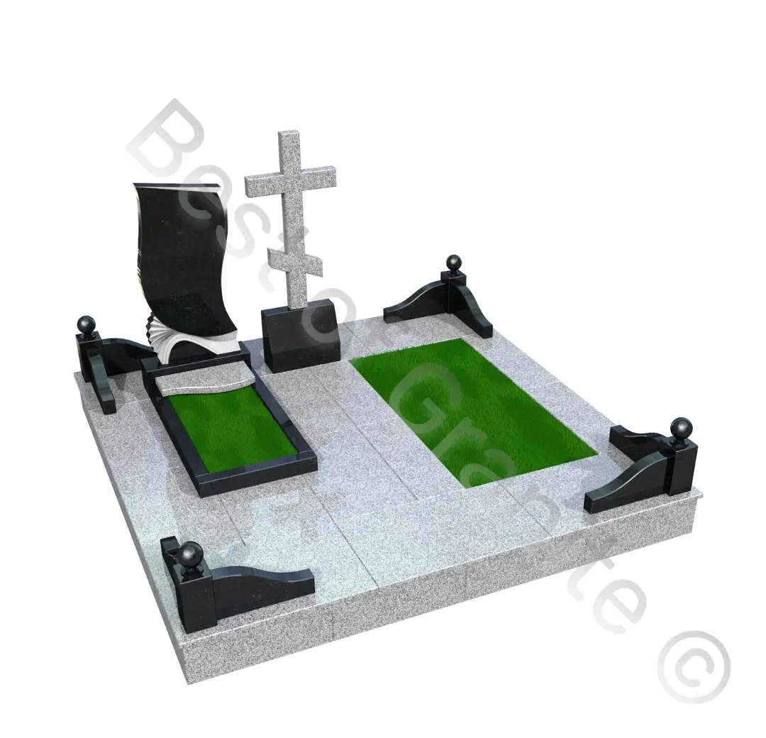 Пам'ятник гранітний подвійний сколе львівська область